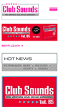 Mobile Screenshot of clubsounds.de